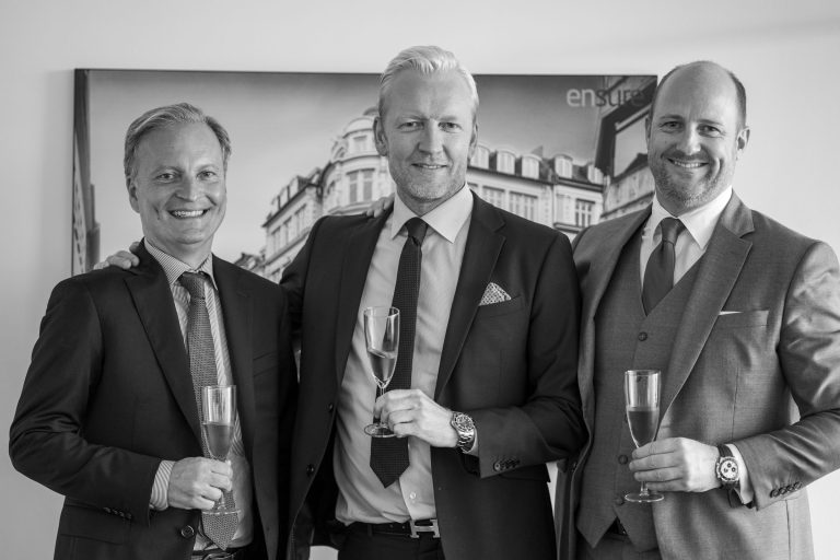 Birger Nygaard, Henrik Schnipper, Jacob Ellenhard ferjer Henrik bliver senior partner