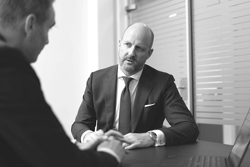 Ludwig Welin og Jacob Ellenhard dialog